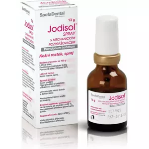 Jodisol spray s mechanickým rozprašovačem drm.spr.sol. 1 x 13 g