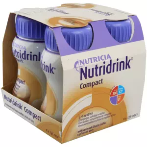 Nutridrink Compact s příchutí kávy por.sol. 4 x 125 ml