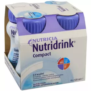 Nutridrink Compact Neutral por.sol. 4 x 125 ml