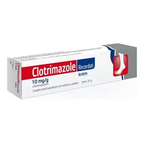 Clotrimazole Recordati 10 mg/g.crm. 1 x 20 g