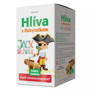 Imunit Hlíva ústřičná pro děti s rakytníkem Jack Hlívák 30 tablet