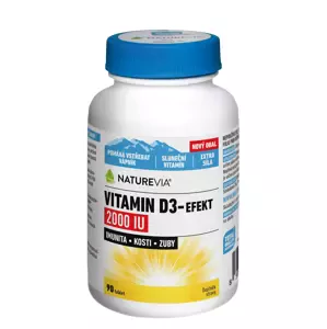 Swiss NatureVia Vitamin D3 Efekt 2000IU 90 tablet