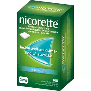 Nicorette Icemint Gum 2 mg orm.gum mnd. 105 x 2 mg