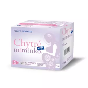 Chytré miminko methylfolát 2 s DHA 30 tablet + 30 kapslí