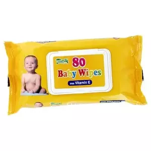 Baby Wipes dětské hygienické ubrousky Vitamín E 80 ks
