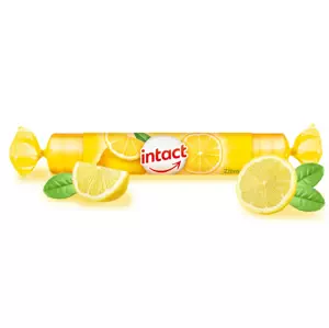 Intact hroznový cukr s vitamínem C citrón 40 g