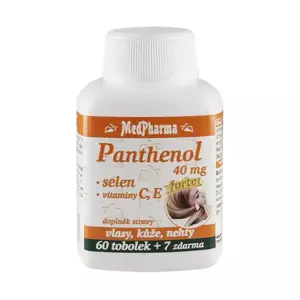 MedPharma Panthenol 40 mg Forte 67 kapslí