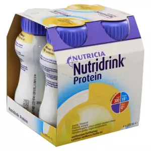 Nutridrink Protein s příchutí vanilkovou por.sol. 4 x 200 ml