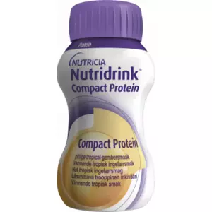 Nutridrink Compact Protein s příchutí hřejivého zázvoru por.sol. 4 x 125 ml