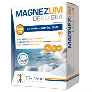 Magnezum Dead Sea Da Vinci Academia 40 tablet