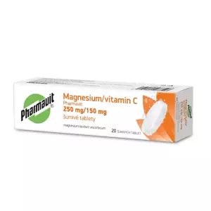 Magnesium 250 mg Pharmavit por.tbl.eff.20