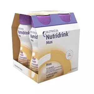 Nutridrink Max s příchutí kávy por.sol. 4 x 300 ml