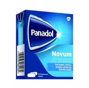 Panadol Novum 500 mg por.tbl.flm. 12 x 500 mg