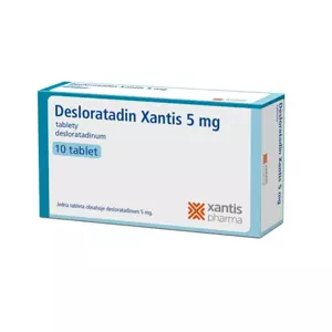 Desloratadin Xantis 5 mg.tbl.nob.10
