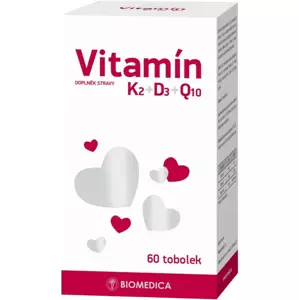 Biomedica Vitamin K2 + D3 + Q10 60 tobolek