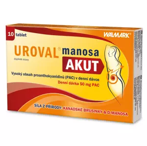 Walmark Uroval manosa Akut 10 tablet
