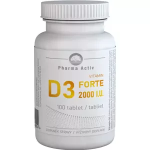 Pharma Activ Vitamin D3 FORTE 2000 I.U. 100 tablet