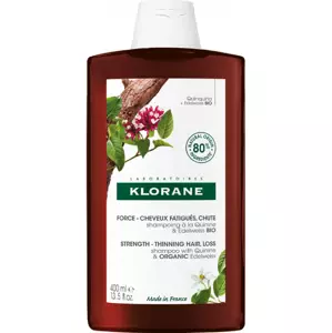 Klorane Shampoo chinin a BIO protěží alpská 400 ml