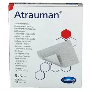 Atrauman sterilní 5 x 5 cm 10 ks mastný tyl