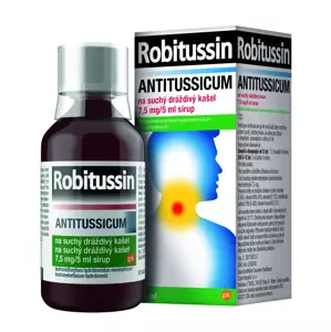 Robitussin Antitussicum na suchý dráždivý kašel por.sir.100 ml/150 mg