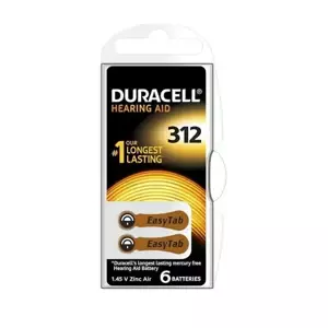 Duracell Easy Tab 6ks DA312P6