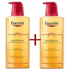 Eucerin pH5 Relipidační sprchový olej 400 ml 1 + 1 dárková sada