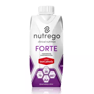 Nutrego Forte s příchutí lesní jahoda por.sol.12 x 330 ml