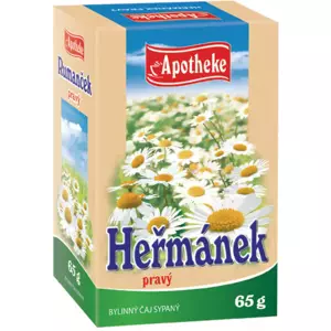 Apotheke Heřmánek pravý květ sypaný sypaný čaj 65 g