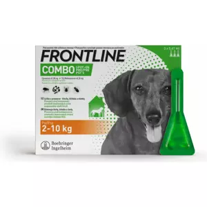 Frontline Combo Spot-on pro psy S 2-10 kg 3 x 0,67 ml