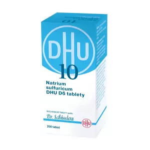 NATRIUM SULFURICUM DHU D6, tablety 200 ks