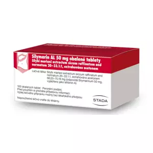 Silymarin AL 50 50 mg.tbl.obd.100