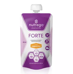 Nutrego Forte s příchutí cappuccino por.sol.12 x 200 ml