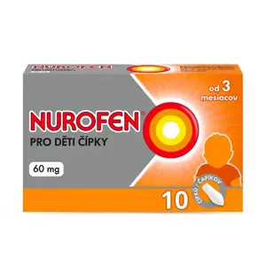 Nurofen pro děti čípky 60 mg rct.supp. 10 x 60 mg