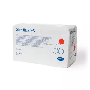 Sterilux ES Nesterilní kompres 10 x 20 cm 17 vláken, 8 vrstev, 100 ks