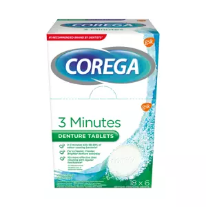 Corega Tabs 3 Minutes Daily cleanser 108 ks