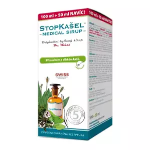 Dr.Weiss STOPKAŠEL Medical sirup 100+50 ml