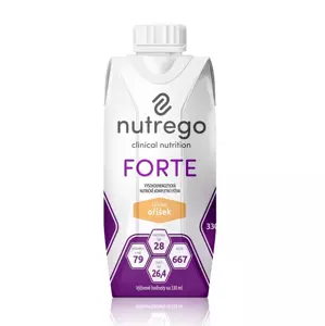 Nutrego FORTE s příchutí oříšek por.sol.12 x 330 ml