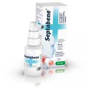 Septabene 1.5 mg/ ml+5.0 mg/ ml orální sprej orm.spr.sol 1 x 30 ml