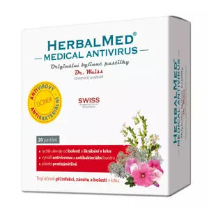 HerbalMed Medical pastilky Dr.Weiss ZP 20 pastilek
