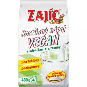 Natural Zajíc rostlinný nápoj Vegan s vápníkem a vitamíny 400g